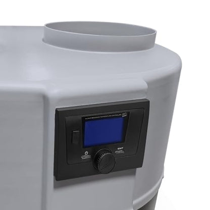 Wärmepumpe DROPS M 4.1 – kompakte Luft-Wasser-Wärmepumpe zur Warmwasserbereitung mit manueller Steuerung, Plattenwärmetauscher, PZH-Umwälzpumpe &