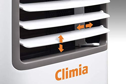Climia CMK 2600 mobiles Klimagerät mit ökologischem Kühlmittel, 3-in-1 Klimaanlage – Aircondition, Ventilator und Luftentfeuchter