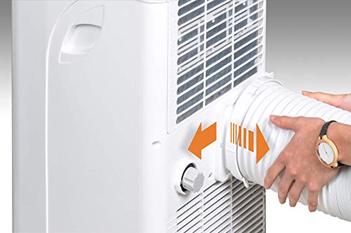 Climia CMK 2600 mobiles Klimagerät mit ökologischem Kühlmittel, 3-in-1 Klimaanlage – Aircondition, Ventilator und Luftentfeuchter