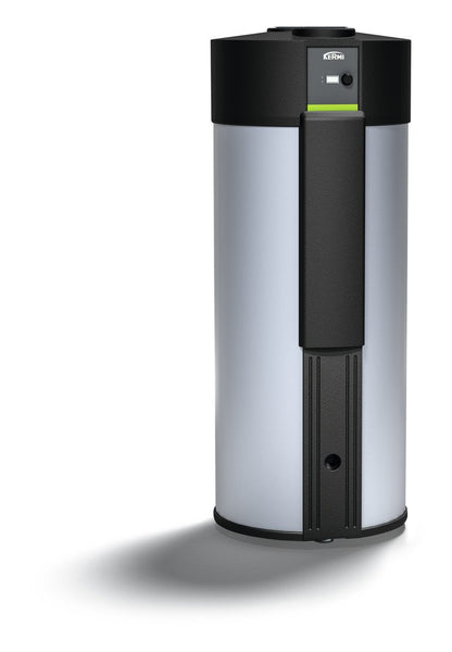 Wärmepumpe DROPS M 4.1 – kompakte Luft-Wasser-Wärmepumpe zur Warmwasserbereitung mit manueller Steuerung, Plattenwärmetauscher, PZH-Umwälzpumpe &