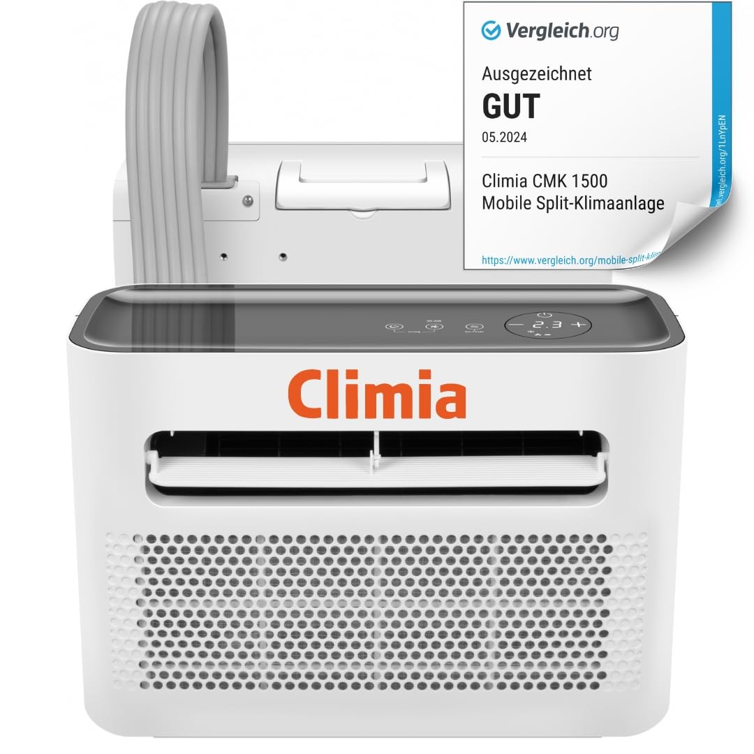 EUROM Split Klimaanlage AC2401 für Wohnwagen, Wohnmobil, Camping, Boot, Bus, Camper, Caravan, Mobilheim | Mobiles Klimagerät mit 2400 BTU |
