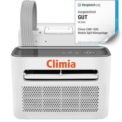 EUROM Split Klimaanlage AC2401 für Wohnwagen, Wohnmobil, Camping, Boot, Bus, Camper, Caravan, Mobilheim | Mobiles Klimagerät mit 2400 BTU |