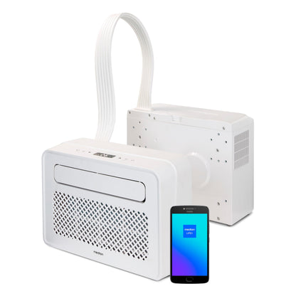 Midea Portasplit Mobile Wärmepumpe, Klimaanlage, Kühlen A++/Heizen A+, 12000 BTU 3, 5kW, für Räume bis zu 42 m² / 105 m³, nur 39 dB(A) im Silent-Modus